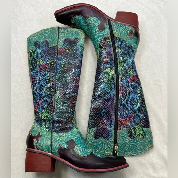 L'Artiste Spring Step Women's Rodeo Boot Size 38 - Picture 2 of 11